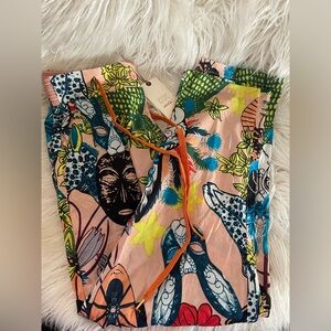 Vibrant Women's Printed Trousers by